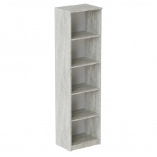Пенал Анжело Ferrum-decor на 5 полиць 1900x500x380 ДСП Бетон 16 мм (FRD-104941)