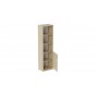 Пенал Анжело Ferrum-decor на 4 полки с 1 дверью 1900x500x380 ДСП Дуб Сонома 16 мм (FRD-104951)