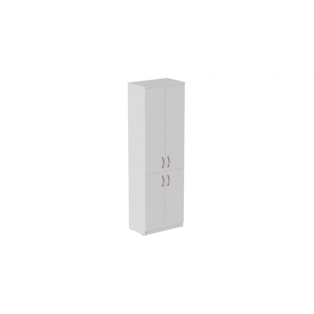 Шкаф Анжело Ferrum-decor на 5 полок с 4 дверями 1900x600x380 ДСП Белое 16 мм (FRD-105001)