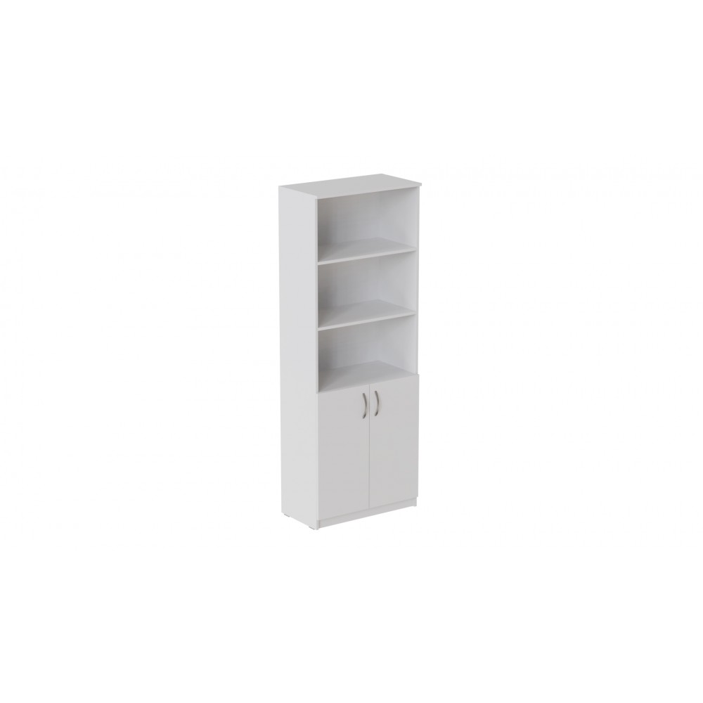 Шафа Анжело Ferrum-decor на 5 полиць з 2 дверима 1900x800x380 ДСП Біле 16 мм (FRD-105061)