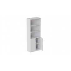 Шафа Анжело Ferrum-decor на 5 полиць з 2 дверима 1900x700x380 ДСП Біле 16 мм (FRD-105031)