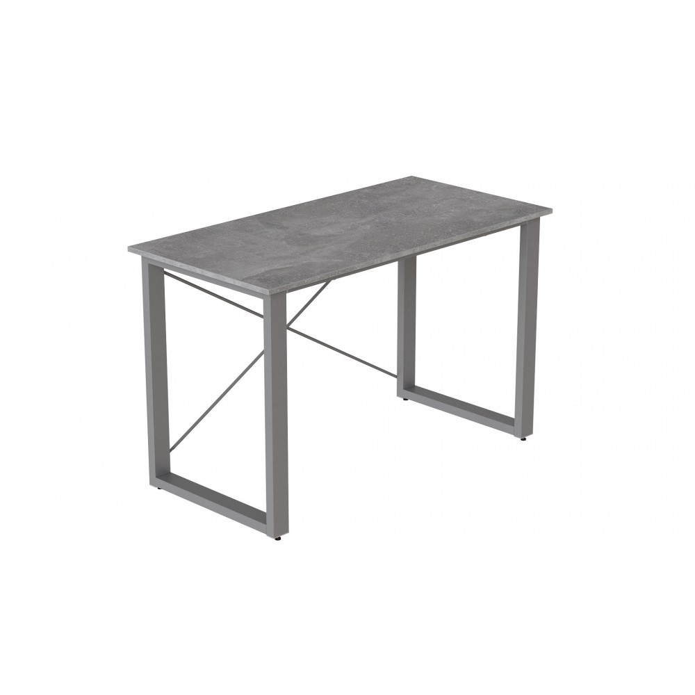 Письменный стол Ferrum-decor Драйв 750x1400x700 Серый металл ДСП Бетон 32 мм (FRD-103414)