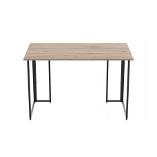 Компьютерный стол Ferrum-decor Ханна 75x100x70 черный ДСП Дуб Сан-Марино 16мм (FRD-103504)