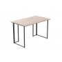 Компьютерный стол Ferrum-decor Ханна 75x120x70 черный ДСП Дуб Сан-Марино 16мм (FRD-103514)