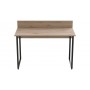 Компьютерный стол Ferrum-decor Скай 75x120x70 черный ДСП Дуб Сан-Марино 16мм (FRD-103654)