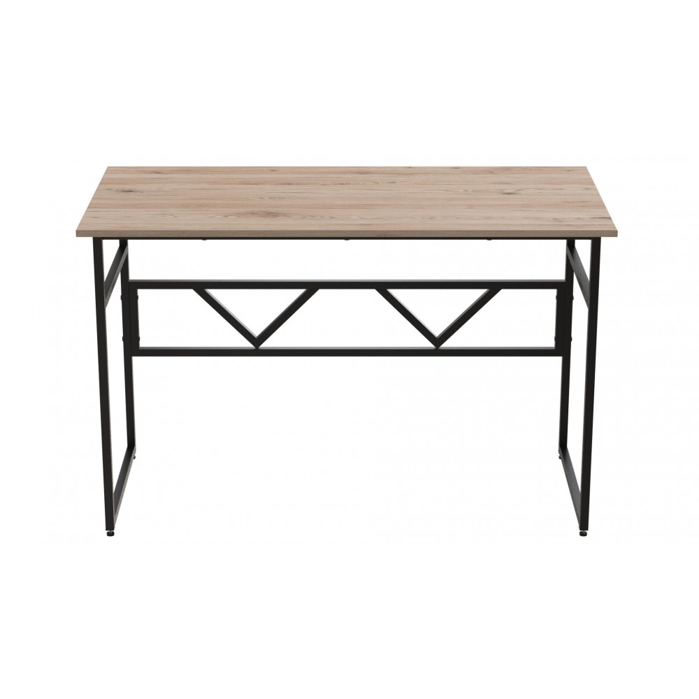 Компьютерный стол Ferrum-decor Раян 75x100x60 черный ДСП Дуб Сан-Марино 16мм (FRD-103674)