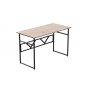 Компьютерный стол Ferrum-decor Раян 75x100x70 черный ДСП Дуб Сан-Марино 16мм (FRD-103704)