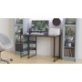Компьютерный стол Ferrum-decor Гарри 75x120x60 черный ДСП Дуб Сан-Марино 16мм (FRD-103534)