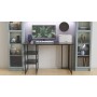 Компьютерный стол Ferrum-decor Гарри 75x120x60 черный ДСП Дуб Сан-Марино 16мм (FRD-103534)