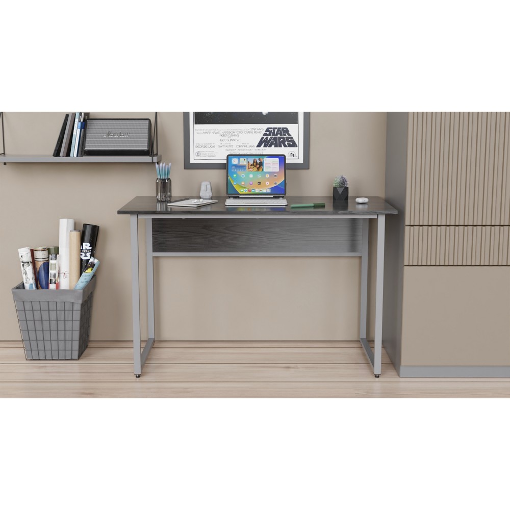 Письменный стол с ящиками Ferrum-decor Оскар 750x1200x700 металл Серый ДСП Бетон 16 мм (FRD-103274)