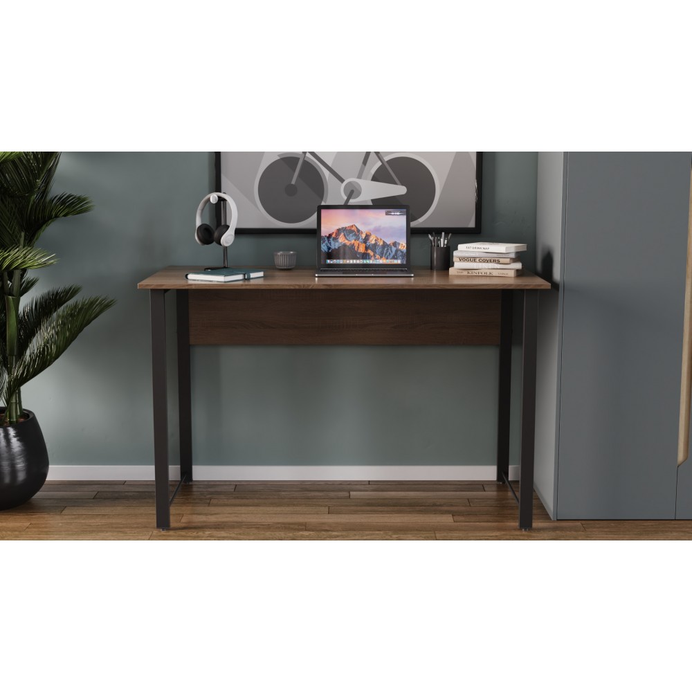 Компьютерный стол Ferrum-decor Раян 75x100x70 черный ДСП Дуб Сан-Марино 16мм (FRD-103704)