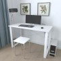 Письменный стол Ferrum-decor Драйв 750x1000x700 Белый металл ДСП Белое 16 мм (FRD-103164)