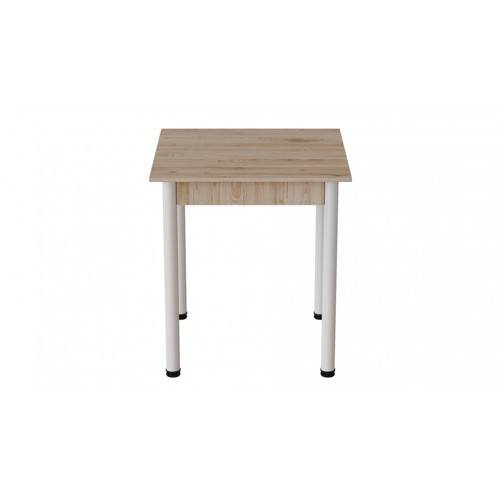 Стол кухонный Ferrum-decor Агата 75x80x80 Белый ДСП Сан-Марино 16мм (FRD-105635)