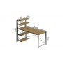 Компьютерный стол Ferrum-decor Джек 75x140x60 Черный ДСП Артизан (FRD-104405)