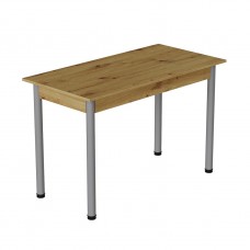 Стол кухонный Ferrum-decor Бенита 75x120x70 Серый ДСП Дуб Артизан 16мм (FRD-105695)