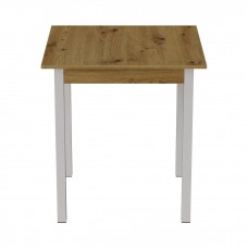Стол кухонный Ferrum-decor Диего 75x70x70 Белый ДСП Дуб Артизан 16мм (FRD-105705)