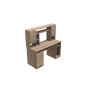 Стол компьютерный Анжело Ferrum-decor 1400x1422x600 ДСП Дуб Сонома 16 мм (FRD-104707)
