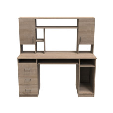 Стол компьютерный Анжело Ferrum-decor 1400x1422x600 ДСП Дуб Сонома 16 мм (FRD-104707)