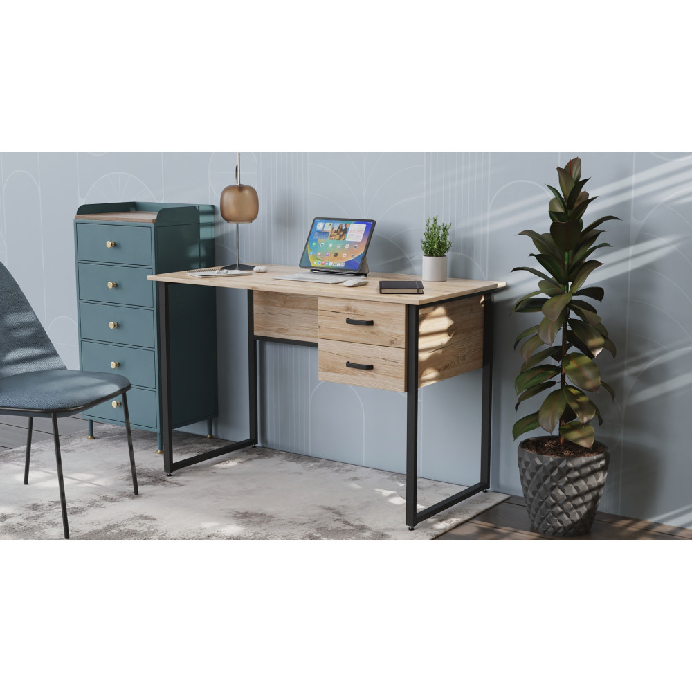 Письменный стол Ferrum-decor Гарри 75x140x70 белый ДСП Белое 16мм (FRD-101011)