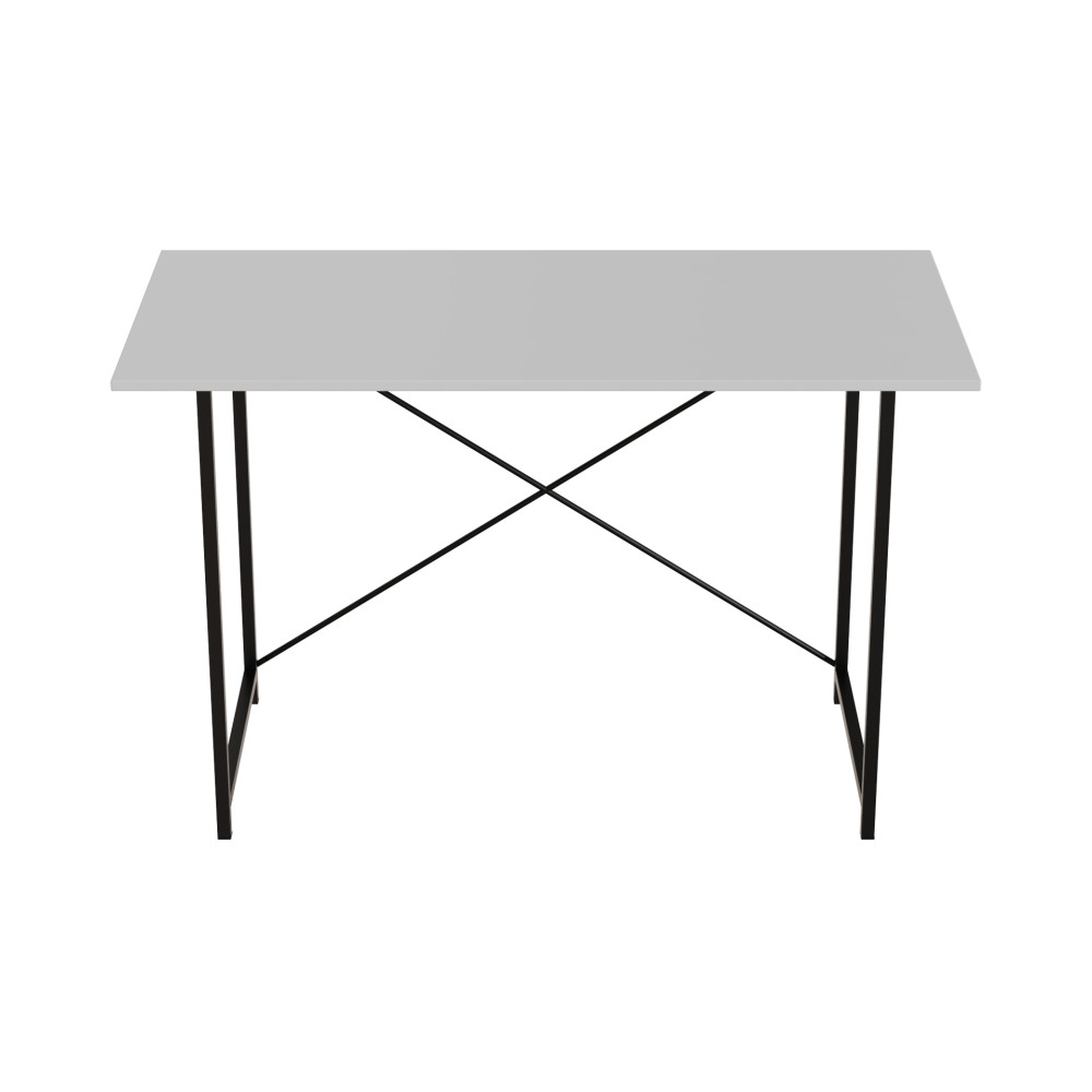 Стол письменный Line Лайт Ferrum-decor 750x1200x600 Черный металл ДСП Белое 16 мм (FRD-104857)