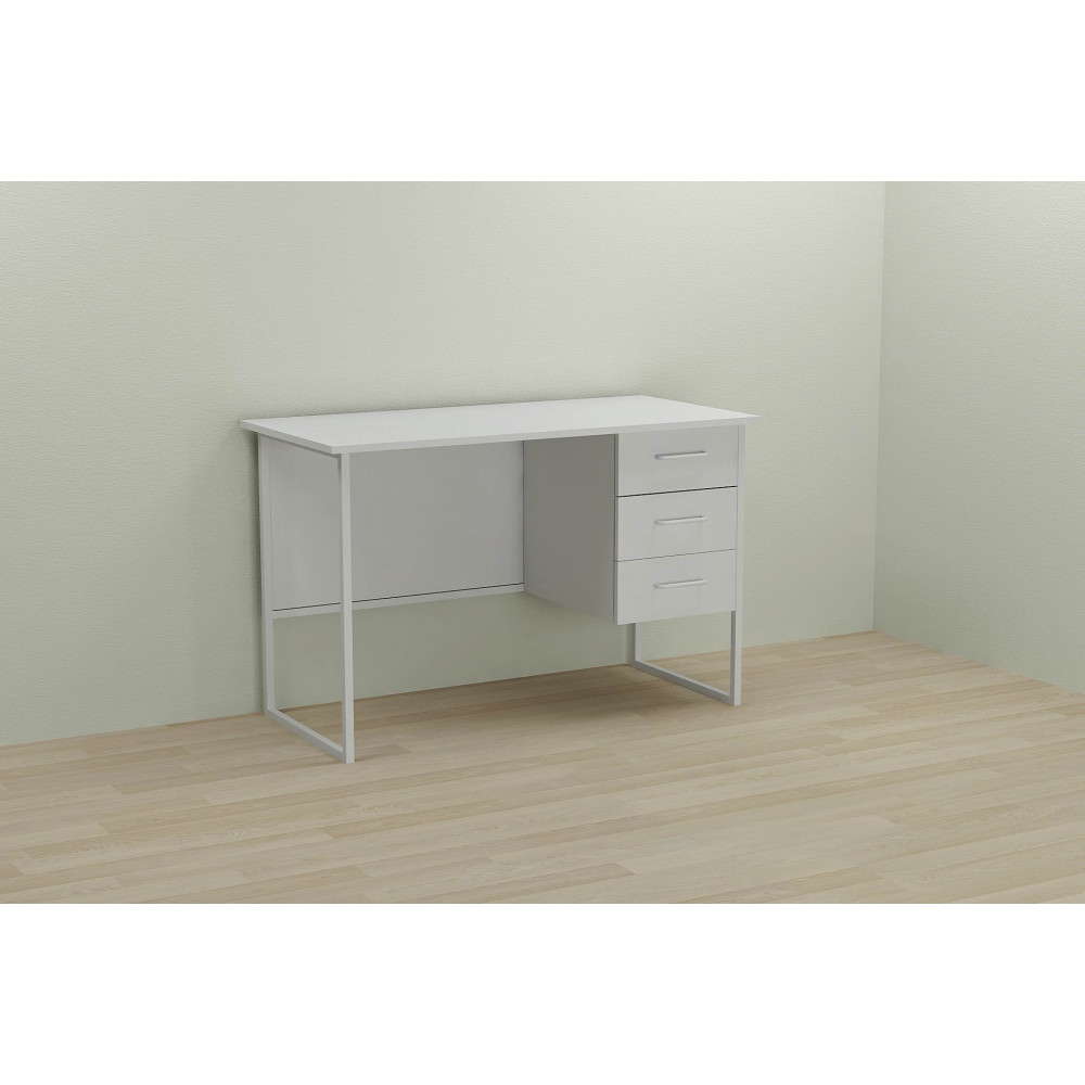 Письменный стол Ferrum-decor Гарри 75x140x70 белый ДСП Белое 16мм (FRD-101011)