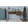 Письменный стол Ferrum-decor Гарри 75x120x60 серый ДСП Дуб Сонома 16мм (FRD-101452)