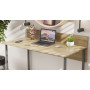 Письменный стол Ferrum-decor Скай 75x120x70 серый ДСП Дуб Сонома 16мм (FRD-101572)