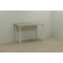 Письменный стол Ferrum-decor Курт 76x120x60 белый ДСП Дуб Сонома 32мм (FRD-102212)