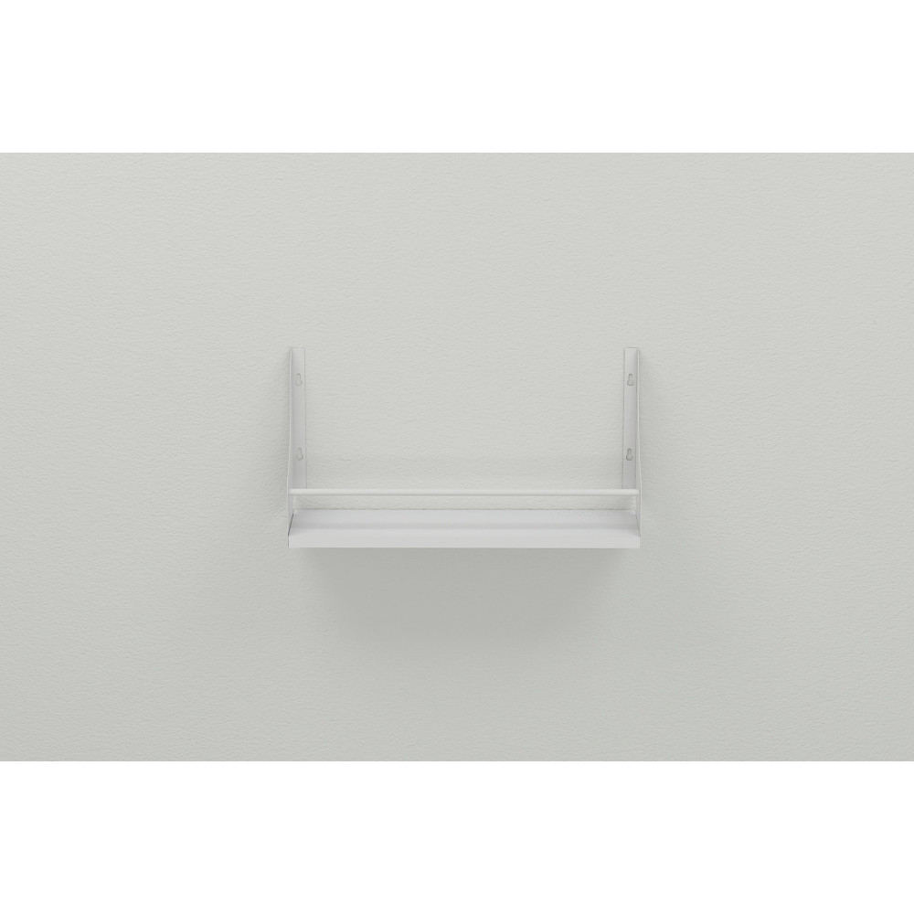 Настінна полиця Ferrum-decor Ізі 260x500x150 метал Білий ДСП Біле 16 мм (FRD-102912)