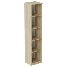Пенал Анжело Ferrum-decor на 5 полиць 1900x400x380 ДСП Дуб Сонома 16 мм (FRD-104902)