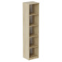 Пенал Анжело Ferrum-decor на 5 полок 1900x400x380 ДСП Дуб Сонома 16 мм (FRD-104902)