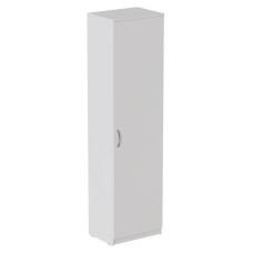 Пенал Анжело Ferrum-decor на 5 полиць із дверима 1900x500x380 ДСП Біле 16 мм (FRD-104942)