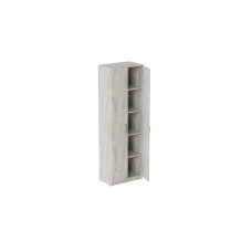 Шафа Анжело Ferrum-decor на 5 полиць 2 двері 1900x600x380 ДСП Бетон 16 мм (FRD-104982)