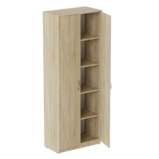 Шафа Анжело Ferrum-decor на 5 полиць 2 двері 1900x800x380 ДСП Дуб Сонома 16 мм (FRD-105052)