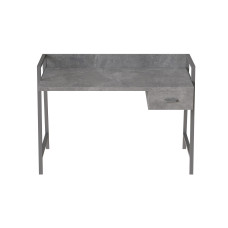 Письмовий стіл Ferrum-decor Комфорт 750x1000x600 Сірий метал ДСП Бетон 32 мм (FRD-103435)