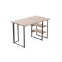 Компьютерный стол Ferrum-decor Кевин 75x120x70 черный ДСП Дуб Сан-Марино 32мм (FRD-103835)