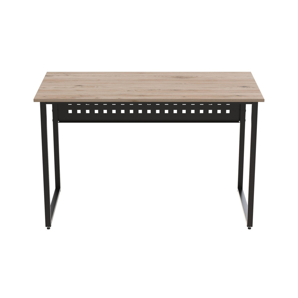 Компьютерный стол Ferrum-decor Майк 75x100x70 черный ДСП Дуб Сан-Марино 32мм (FRD-103885)
