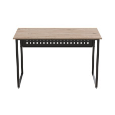 Компьютерный стол Ferrum-decor Майк 75x140x70 черный ДСП Дуб Сан-Марино 32мм (FRD-103905)