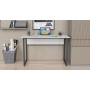Письменный стол с ящиками Ferrum-decor Оскар 750x1400x600 металл Черный ДСП Дуб Сан-Марино 16 мм (FRD-103235)