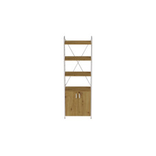 Этажерка 4/60 Ferrum-decor Серии Конект с тумбой 179x60x28 Белый ДСП Артизан (FRD-104496)