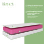 Матрац ортопедичний Ismart Koala Sweet 140х190 см безпружинний (ISM-051065)