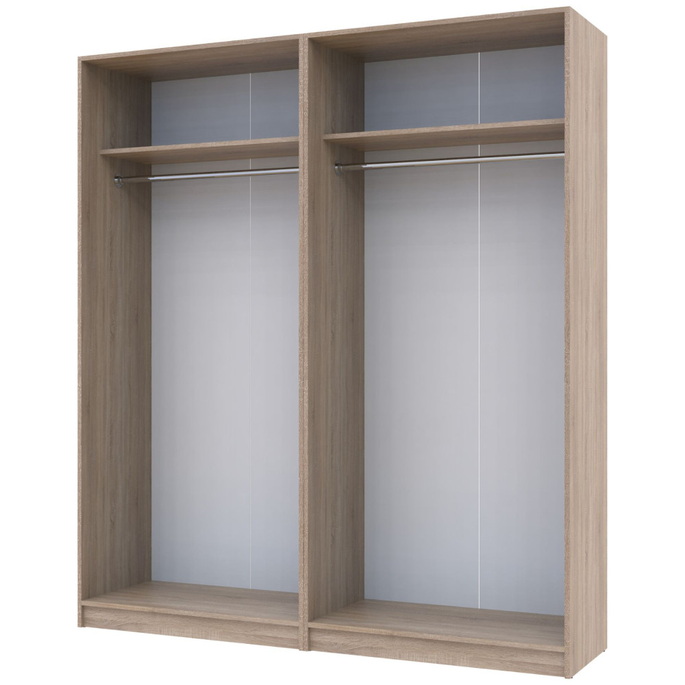 Комплект шаф для одягу Doros Промо (2 шт.) 180х48х204 см Дуб сонома (DRS-011210)