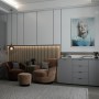 Комод у спальню Doros Рон 5 140х38х81 см Графіт (DRS-011301)