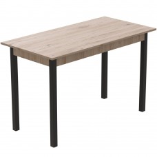 Стол кухонный Ferrum-decor Марио 75x120x80 Черный ДСП Сан-Марино 16мм (FRD-105667)