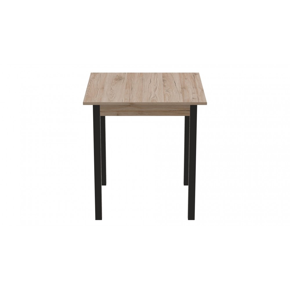 Стол кухонный Ferrum-decor Агата 75x80x80 Черный ДСП Сан-Марино 16мм (FRD-105637)
