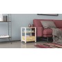 Тумба універсальна Ferrum-decor Вів'єн 1/1 50x41x40 білий ДСП Дуб Артизан 16мм (FRD-104147)