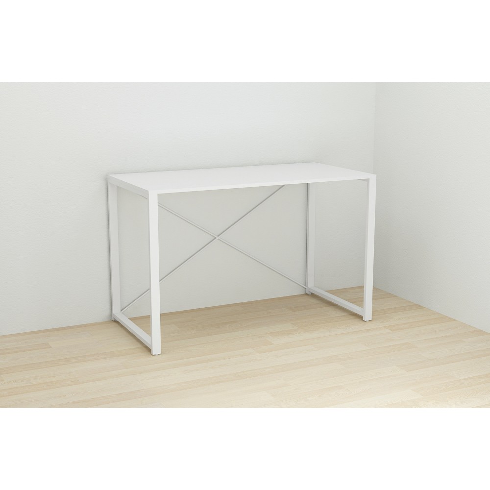 Письменный стол Ferrum-decor Серии Конект 75x120x600 белый ДСП Белое 16мм (FRD-104207)