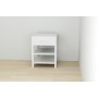 Тумба универсальная Ferrum-decor Вивьен 1/2 50x41x40 белый ДСП Белое 16мм (FRD-104127)