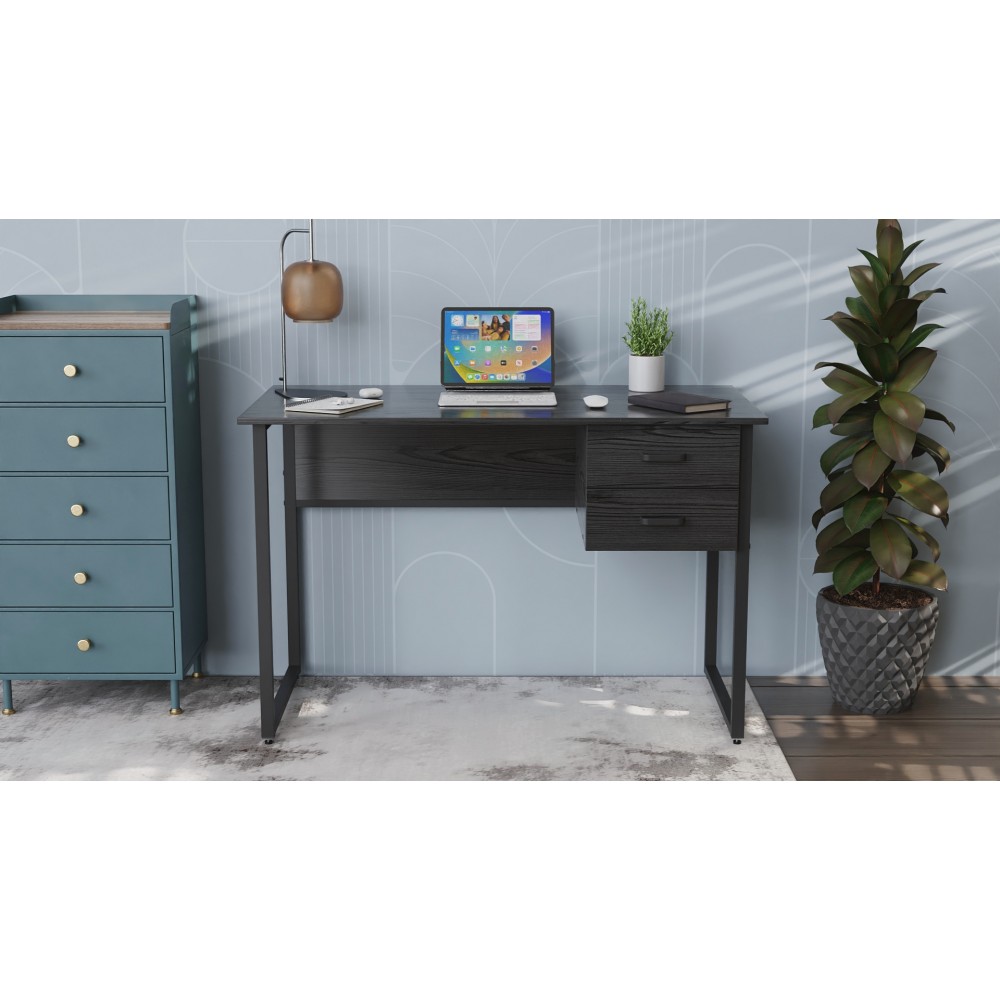 Письменный стол Ferrum-decor Гарри 75x140x70 белый ДСП Дуб Сонома 16мм (FRD-101012)
