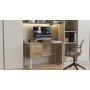 Письменный стол Ferrum-decor Гарри 75x120x70 белый ДСП Дуб Сонома 16мм (FRD-101002)